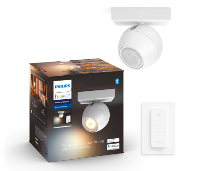 Inteligentna lampa Philips Hue White ambiance Kinkiet Buckram (biały) +regulator
